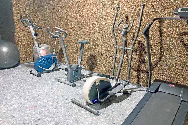Gimnasio de la Residencia universitaria Inmaculada Málaga